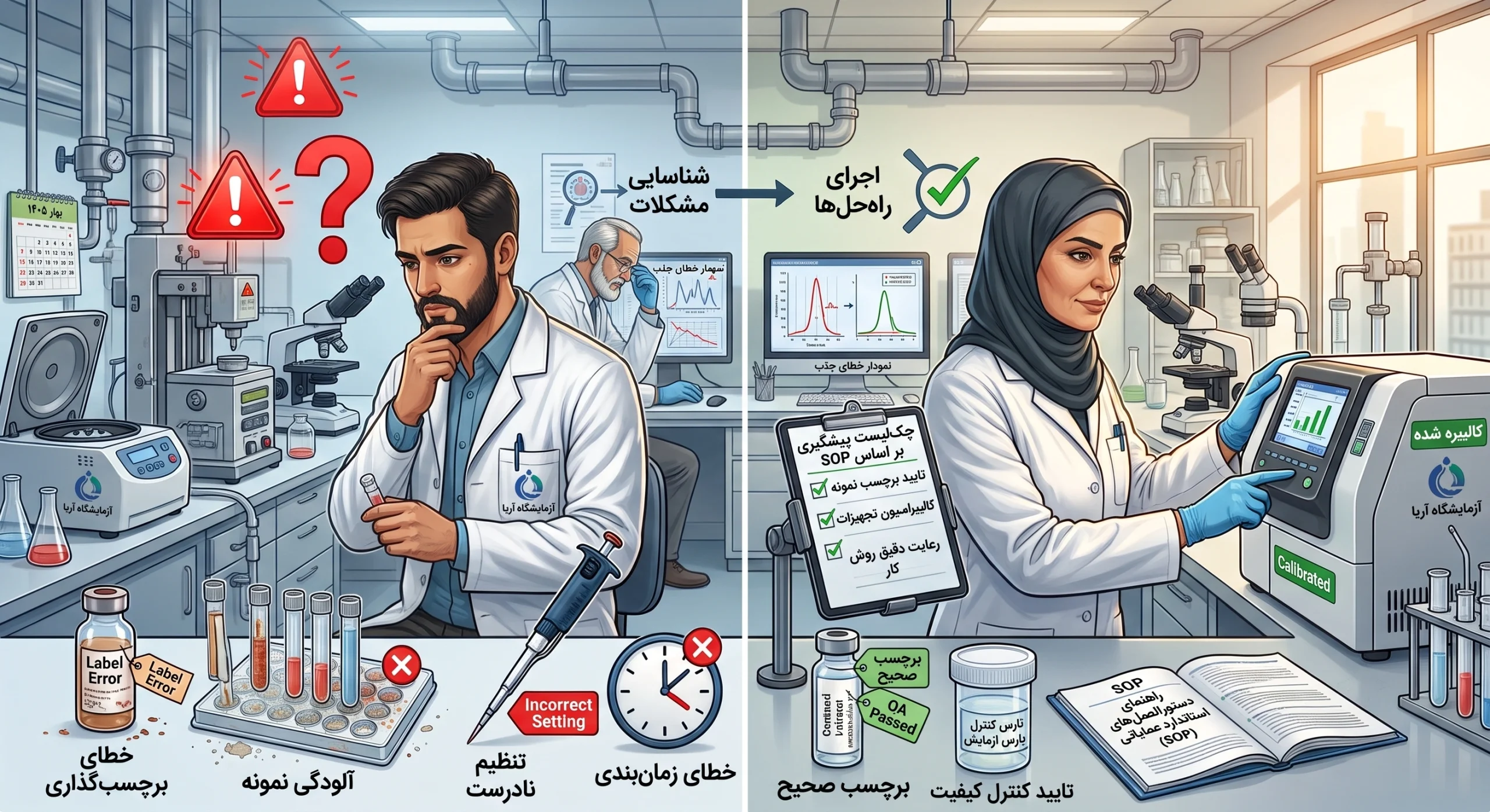 خطاهای آزمایشگاهی