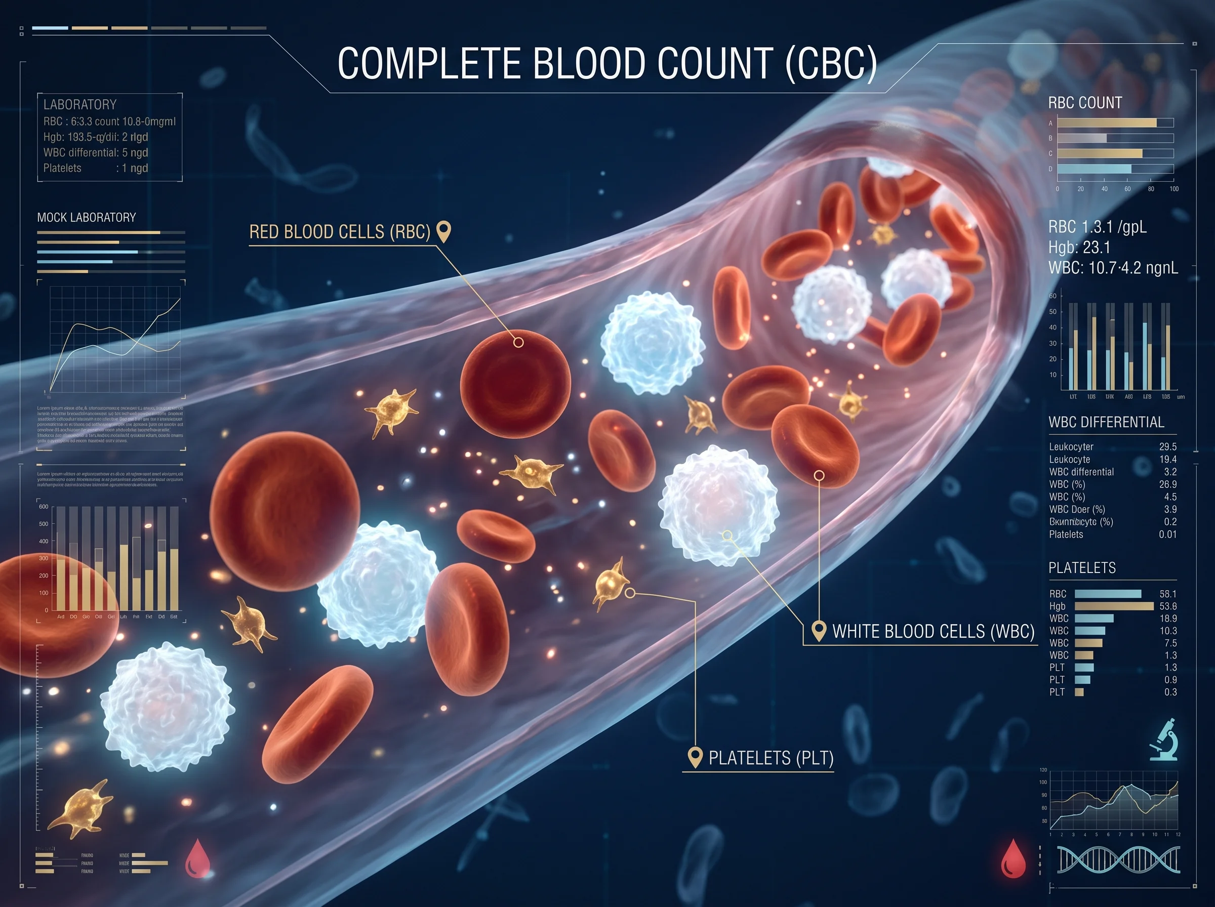 شمارش کامل سلول‌های خونی CBC